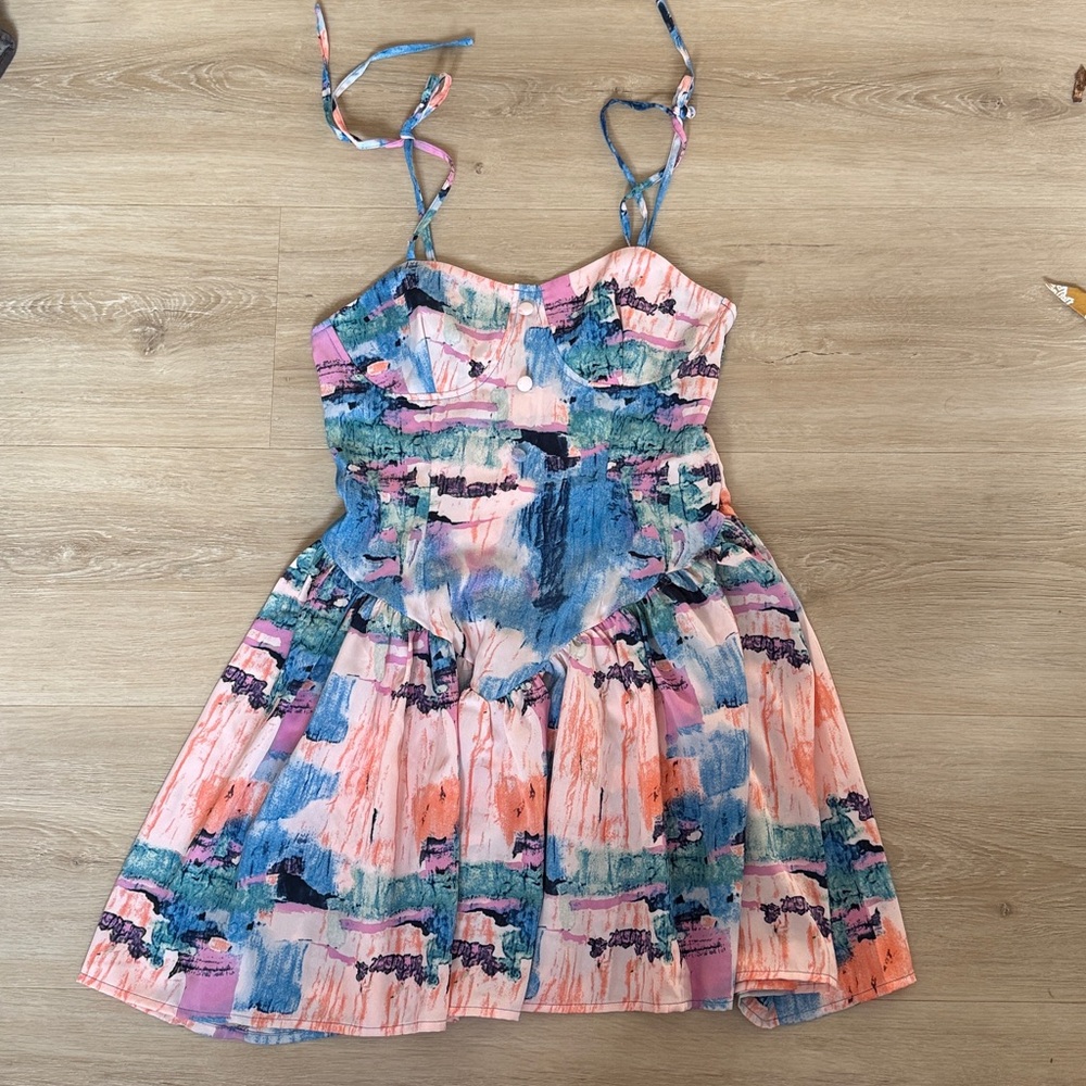 Shein chiffon dress Never used! Size S, sz Small